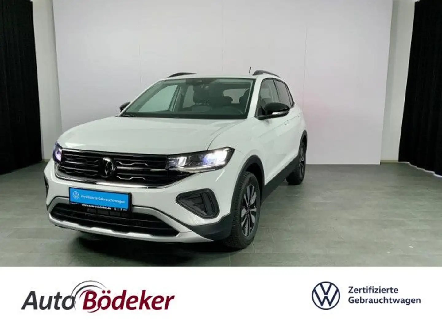 Volkswagen T-Cross 1.5 TSI DSG Goal Garantie b. 6.2.30 / Navi Blanc - 1