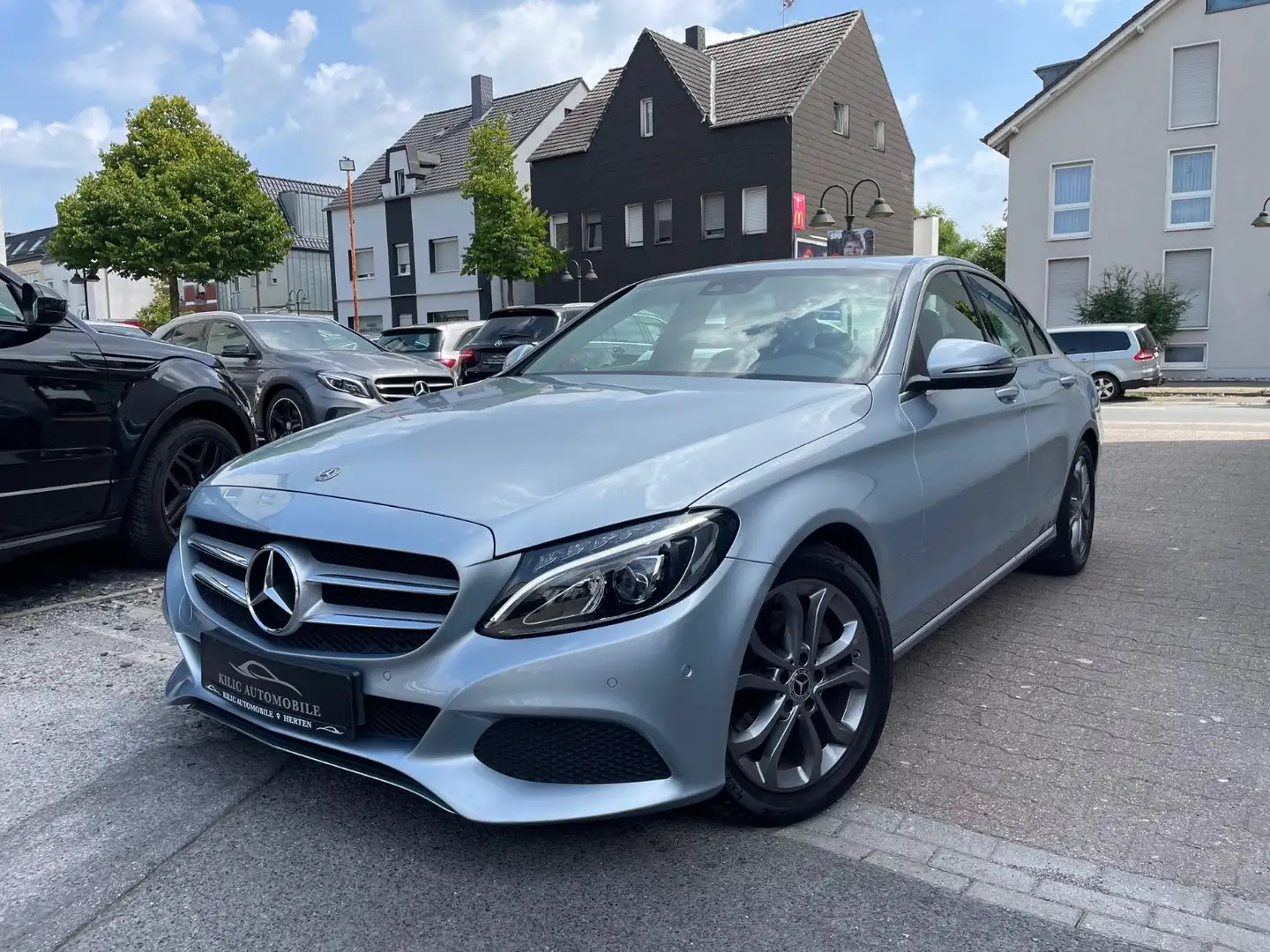 Mercedes-Benz C 220 BlueTec / d 2.Hand*LED*AHK*Navi*Leder Argent - 1