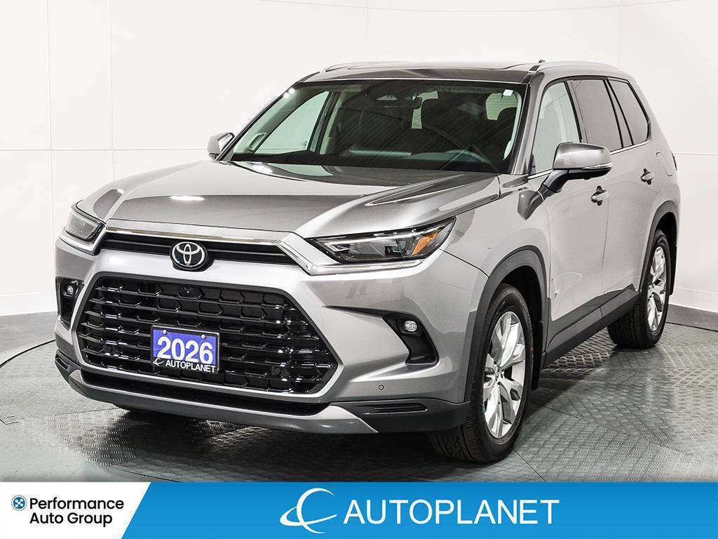 2026 Toyota Grand Highlander Limited AWD, 7-Seater, Back Up Cam, Pano Roof!