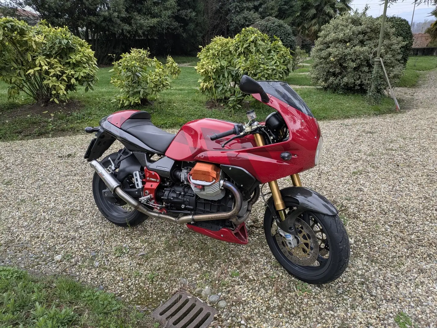 Moto Guzzi V 11 Rosso Corsa già ASI valuto permuta Red - 2