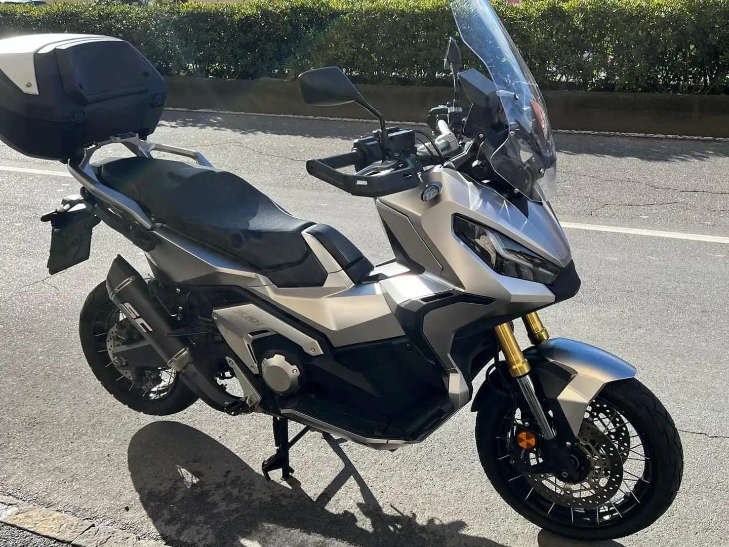 Honda X-ADV 750 TRAVEL KIT TRE VALIGE SCARICO SC AIR TENDER Gris - 1
