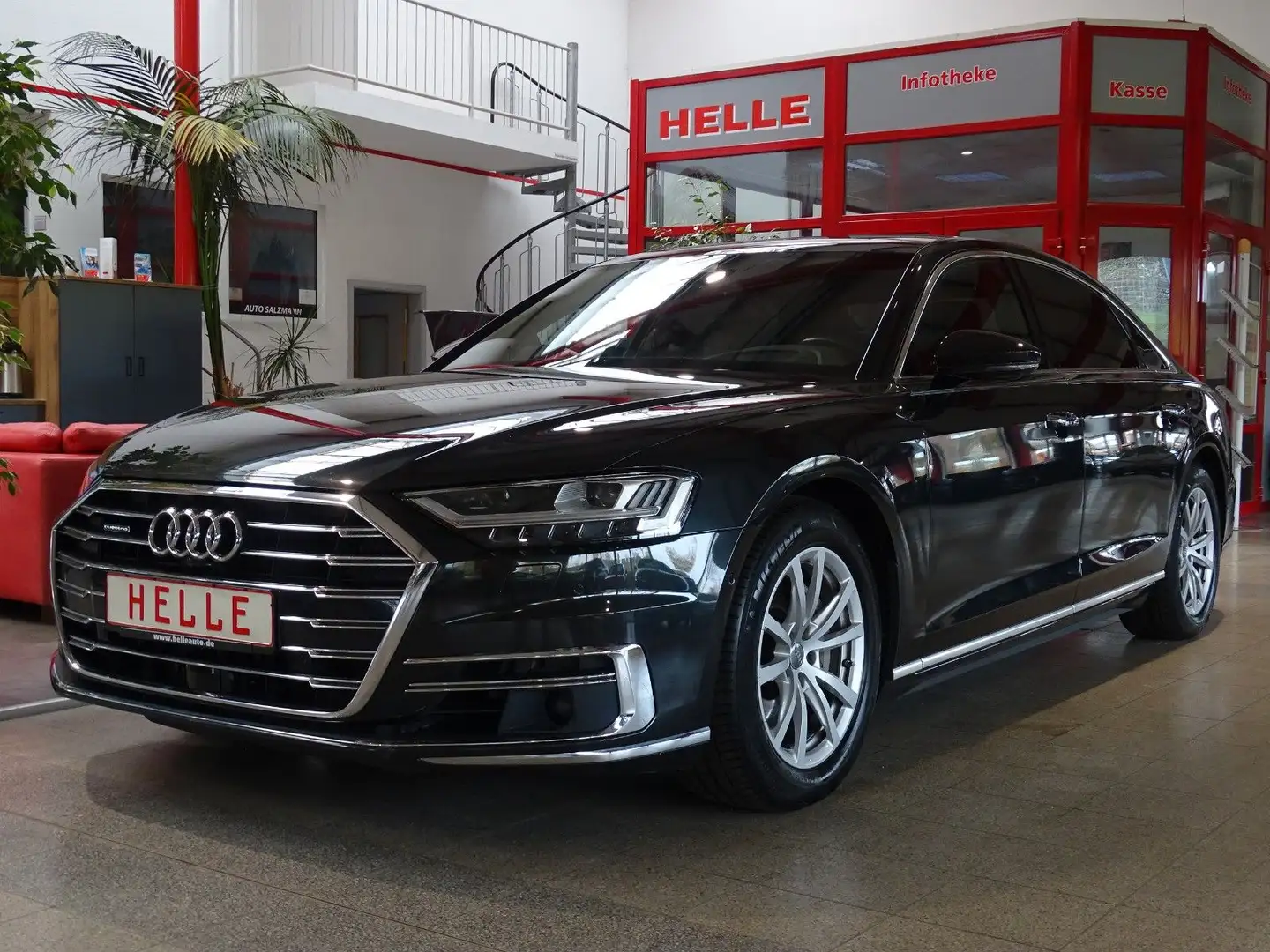 Audi A8 50 TDI L quattro*LUFT+360°+MATRIX+B&O Grau - 1