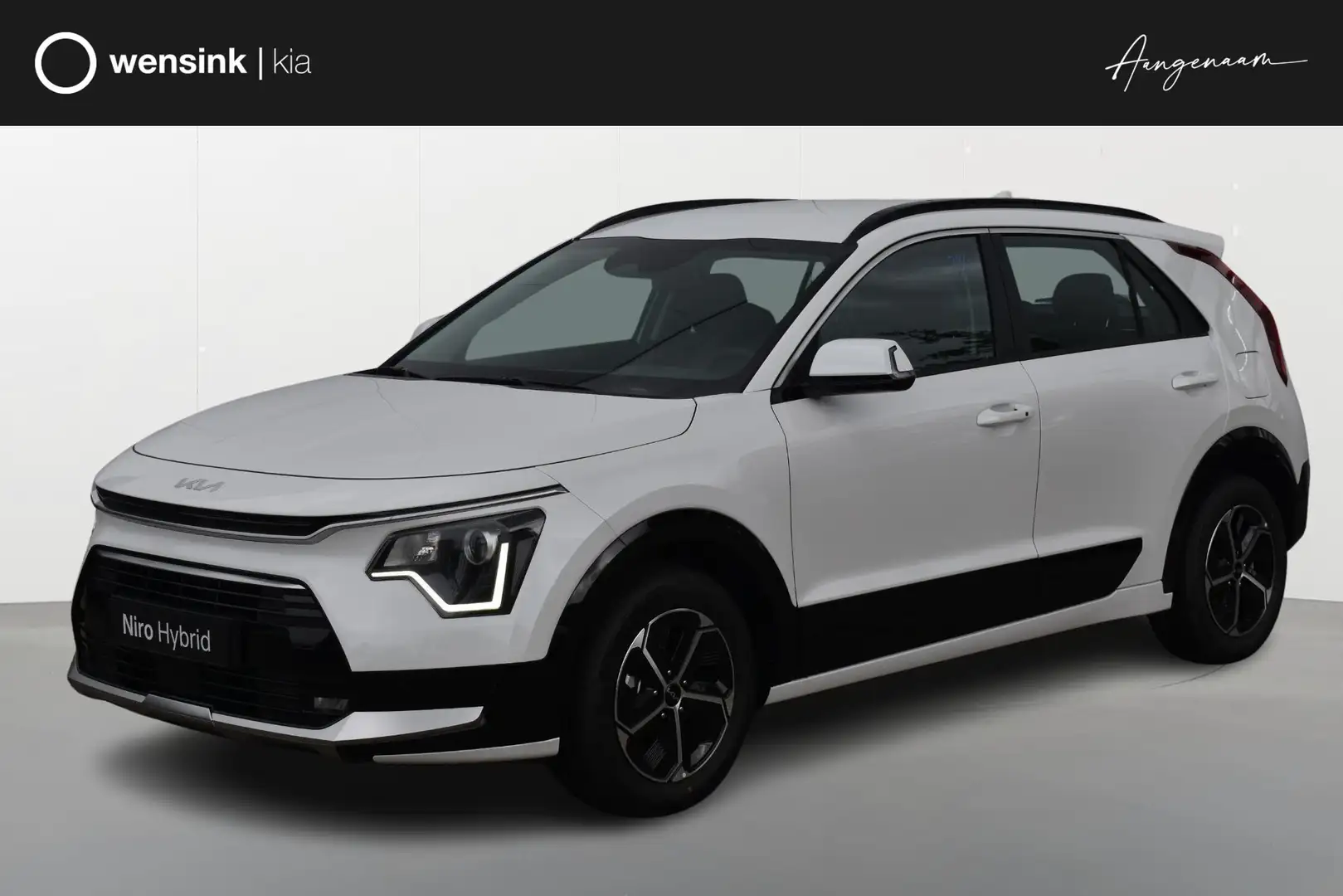 Kia Niro HEV 1.6 GDi Hybrid DynamicLine Prijs is incl. inru Wit - 1