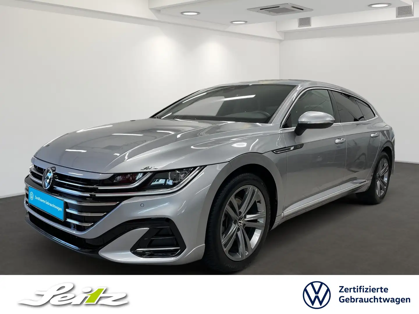 Volkswagen Arteon Shooting Brake 2.0 TDI 4M R-Line *MATRIX*AHK*NAVI* Silber - 1