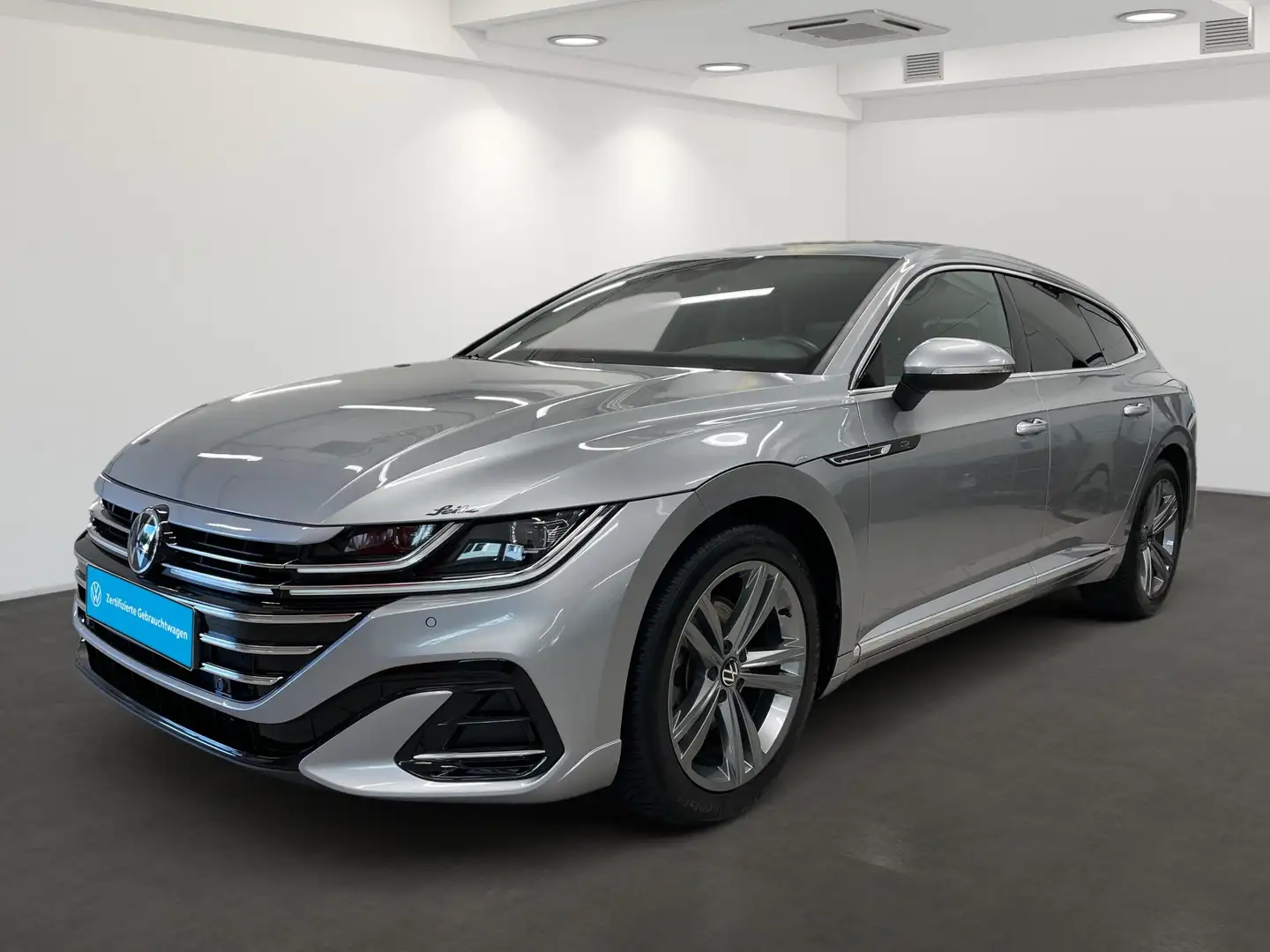 Volkswagen Arteon Shooting Brake 2.0 TDI 4M R-Line *MATRIX*AHK*NAVI* Silber - 2