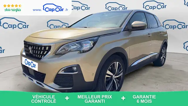 2018 Peugeot 3008 in Beige for sale