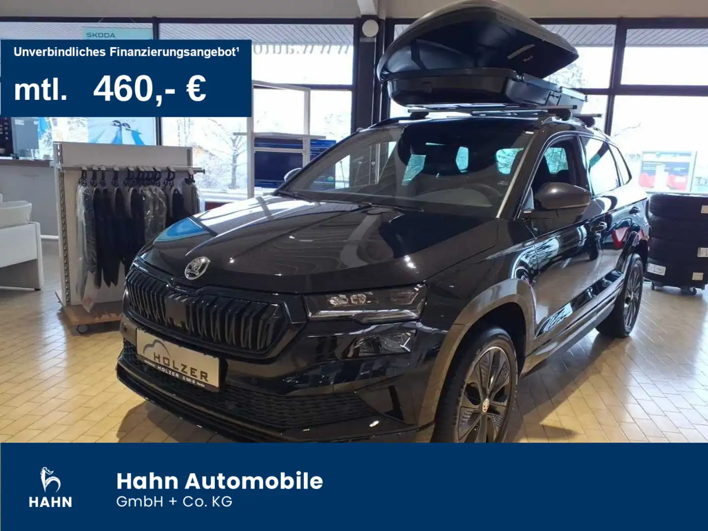 Skoda Karoq Sportline 1.5TSI DSG AHK LED Navi Virtual Schwarz - 1