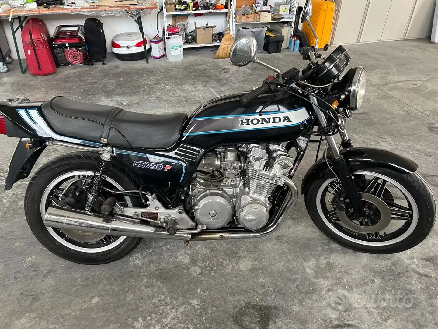 Honda CB 750 F Czarny - 1