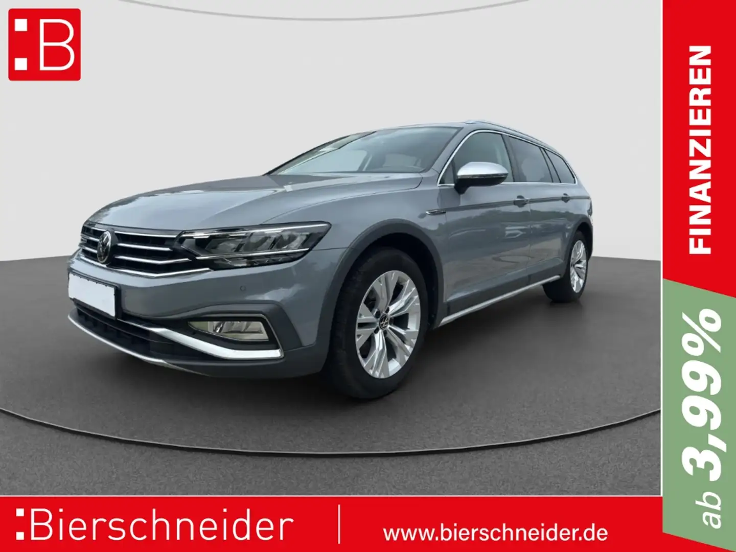 Volkswagen Passat Alltrack 2.0 TDI DSG 4Mo. AHK REAR VIEW LED NAVI Gris - 1