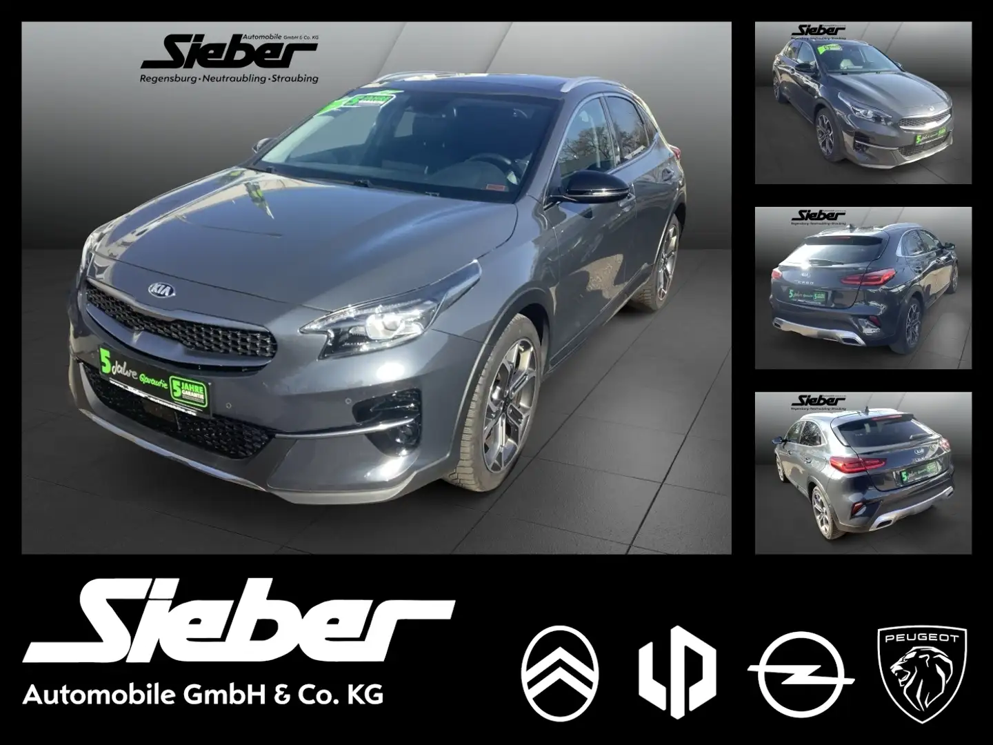 Kia XCeed 1.6 T-GDI Platinum Edition *Panoramadach* Grigio - 1