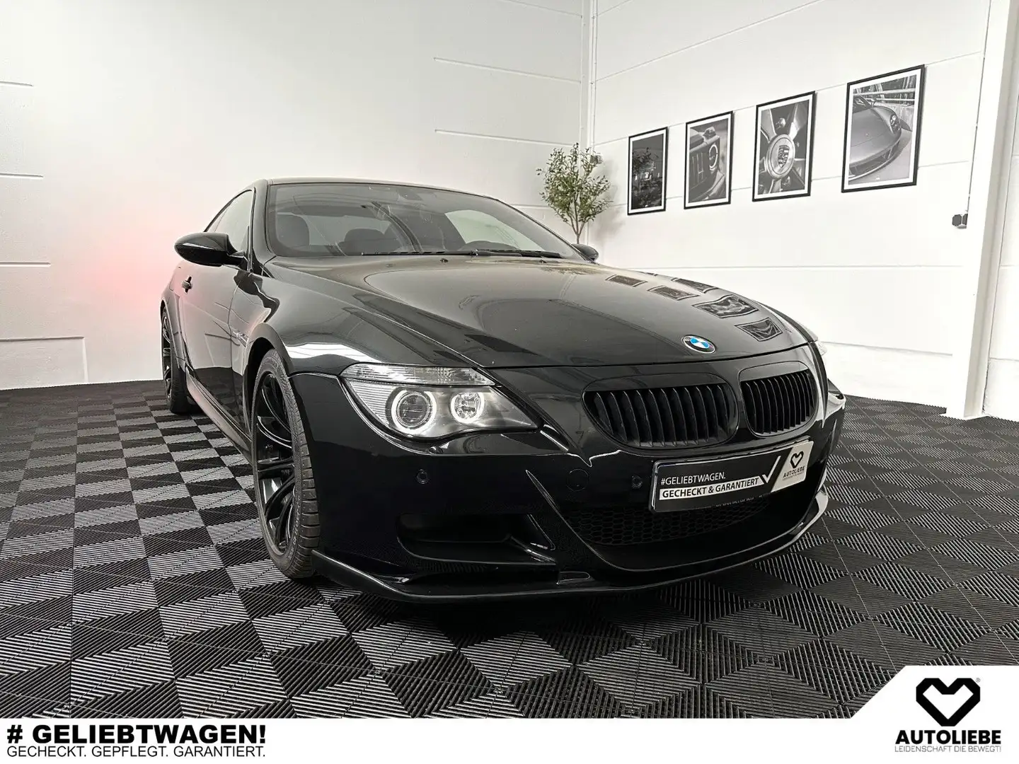 BMW M6 Coupe V10  XENON*CARBON*LEDER*RFK*TV Black - 1