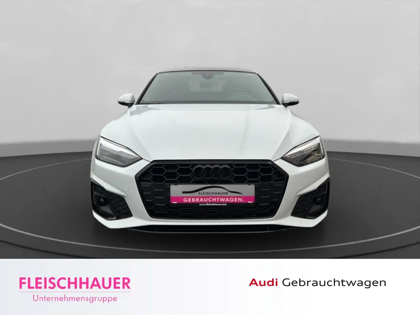 Audi A5 2.0 Sportback S line 35 TFSI DSG+PANORAMAD+SHZ Weiß - 2