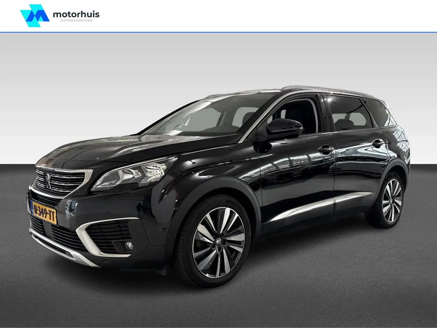 Peugeot 5008 1.2 TURBO 130PK AUTOMAAT PREMIUM 7 ZITS NAVI CAMER Nero - 1