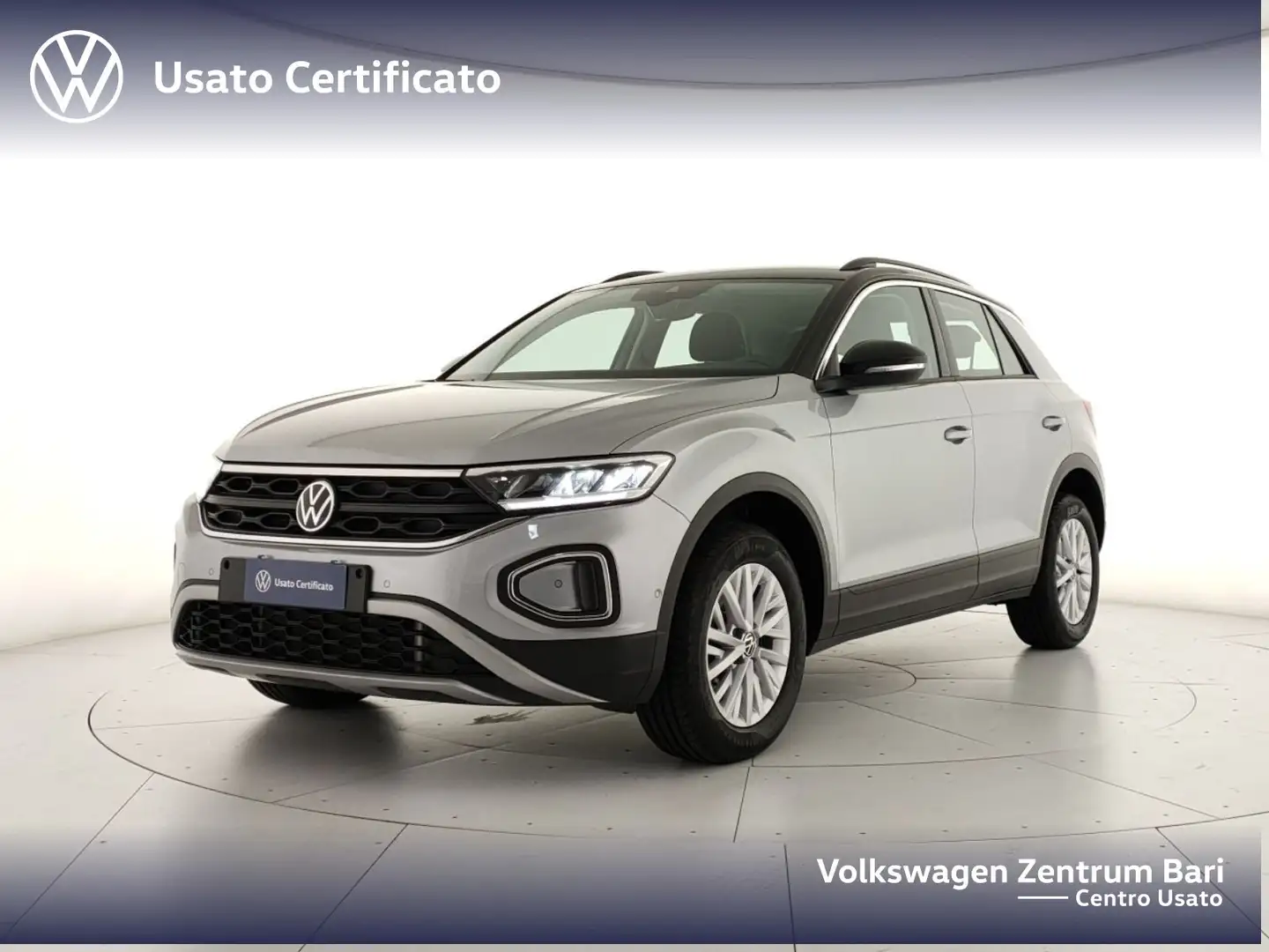 Volkswagen T-Roc 2.0 tdi life 150cv dsg Argento - 1