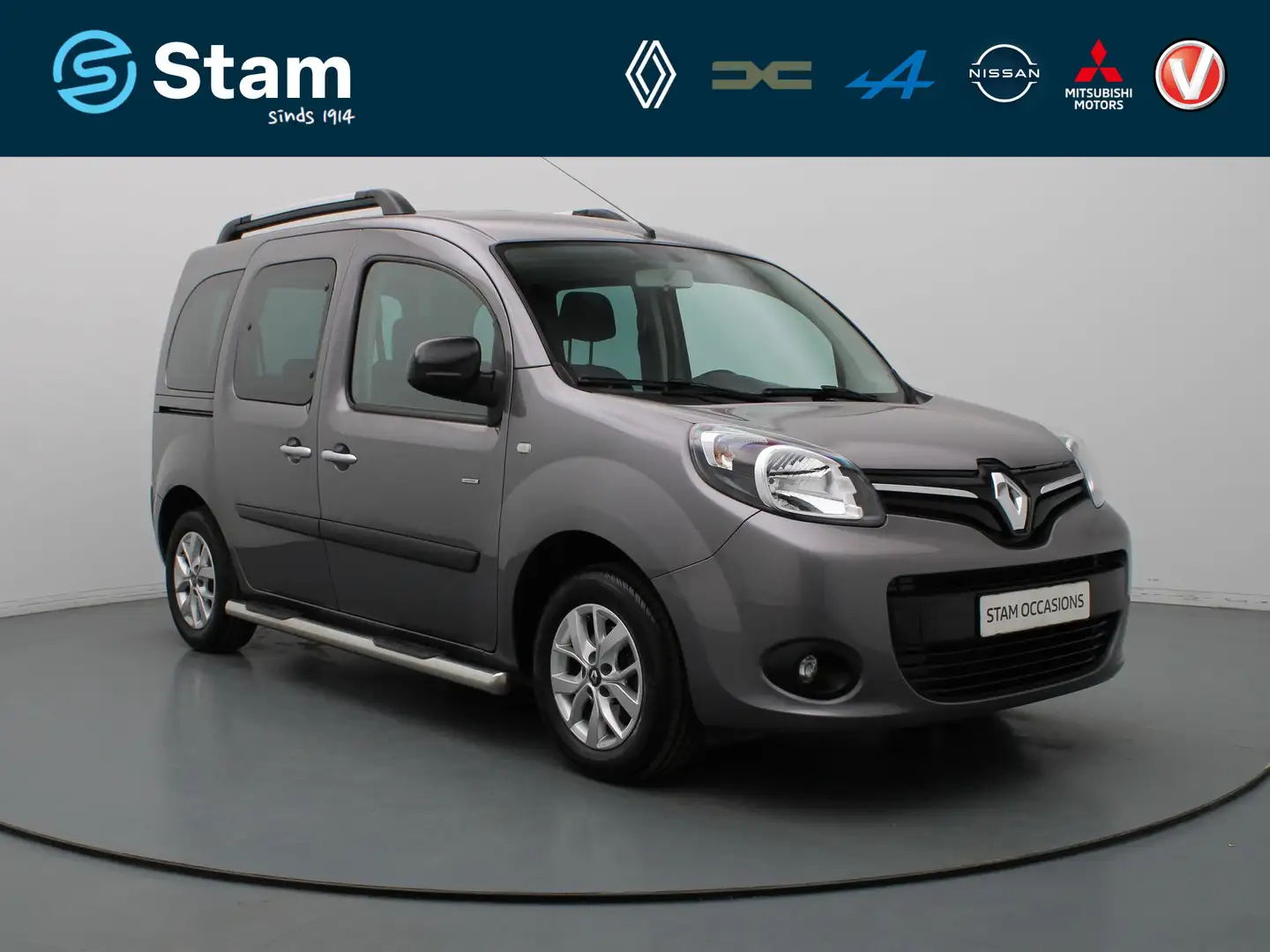 Renault Kangoo Family 115pk TCe Airco | Navi Grijs - 1