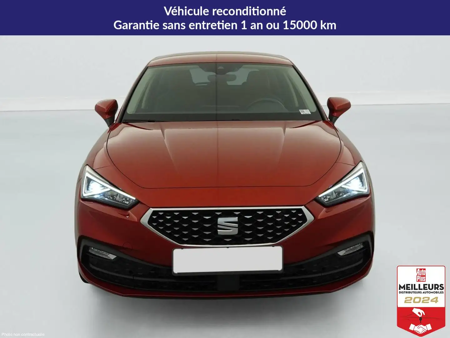 SEAT Leon E-HYBRID 204 CH DSG6 XCELLENCE Rouge - 2