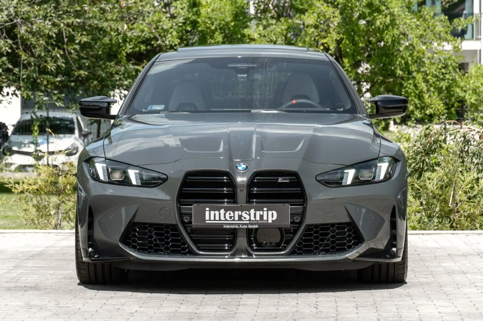 BMW M4 Competition M xDRIVE.DR.ASS.HUD.H/K.LED.360° Gris - 2