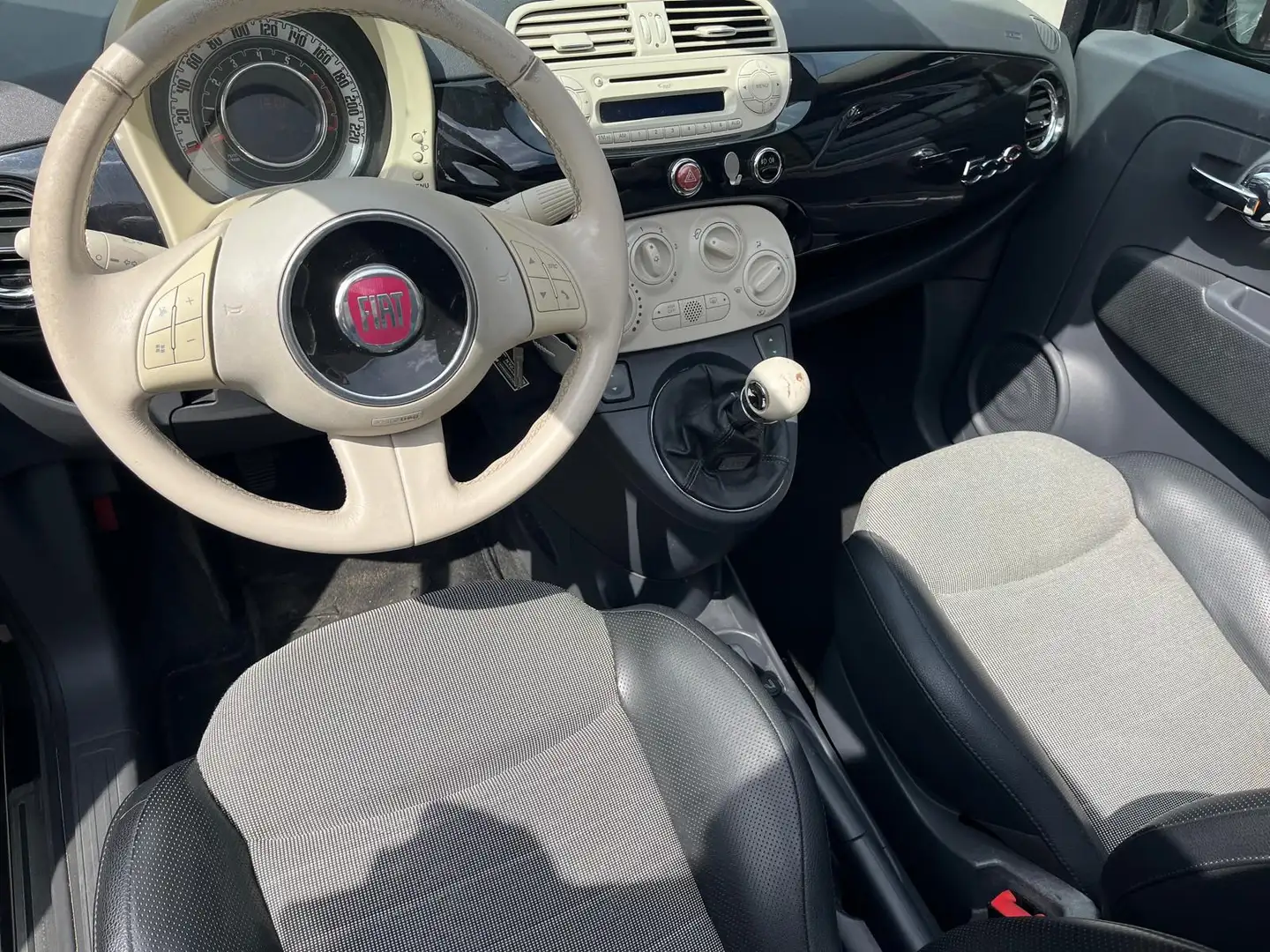 Fiat 500C 1.4 16V Cabrio Lounge Noir - 2