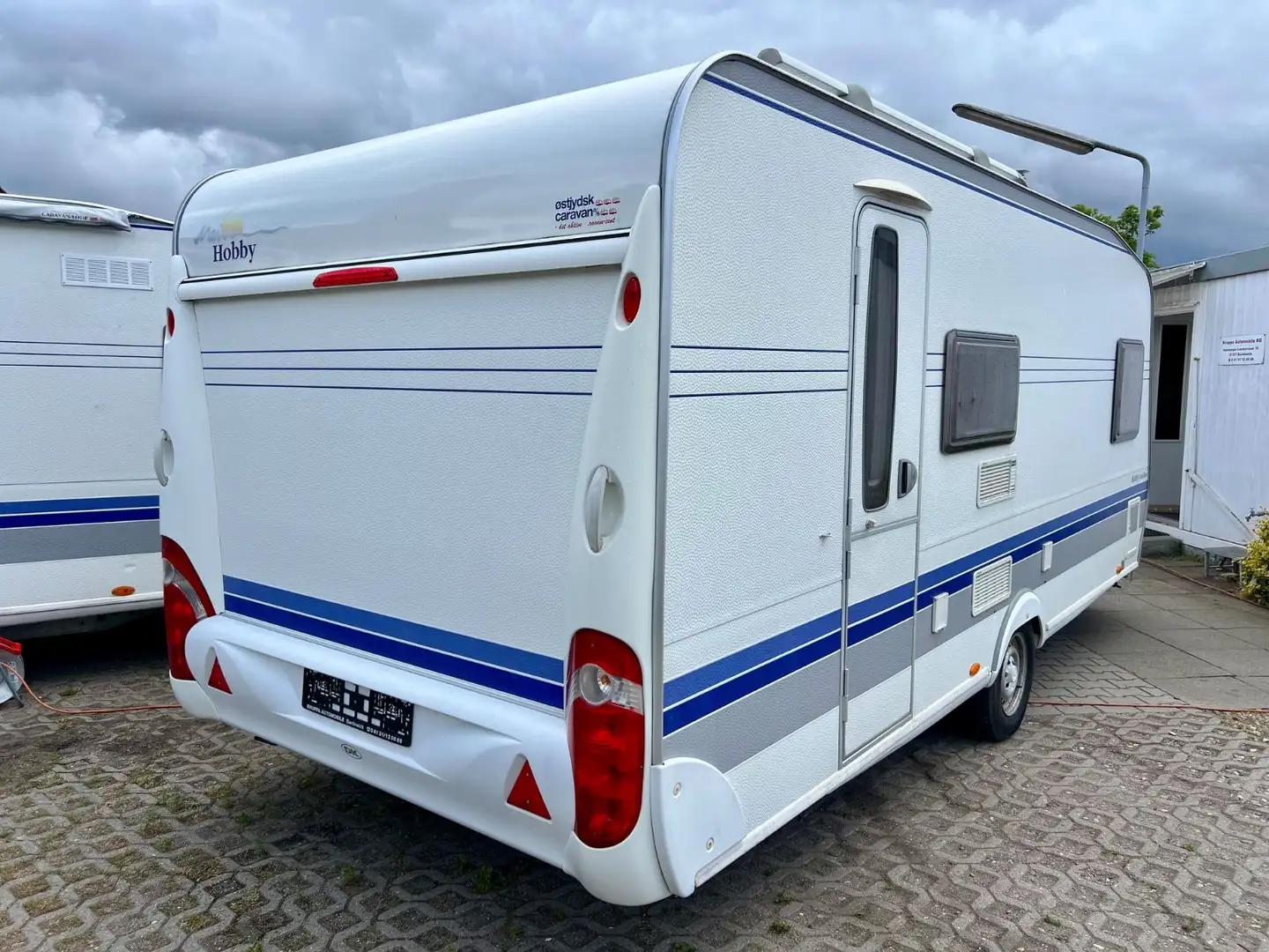 Hobby 500 Kmfe Etagenbetten Festbett Luftvorzelt Weiß - 2