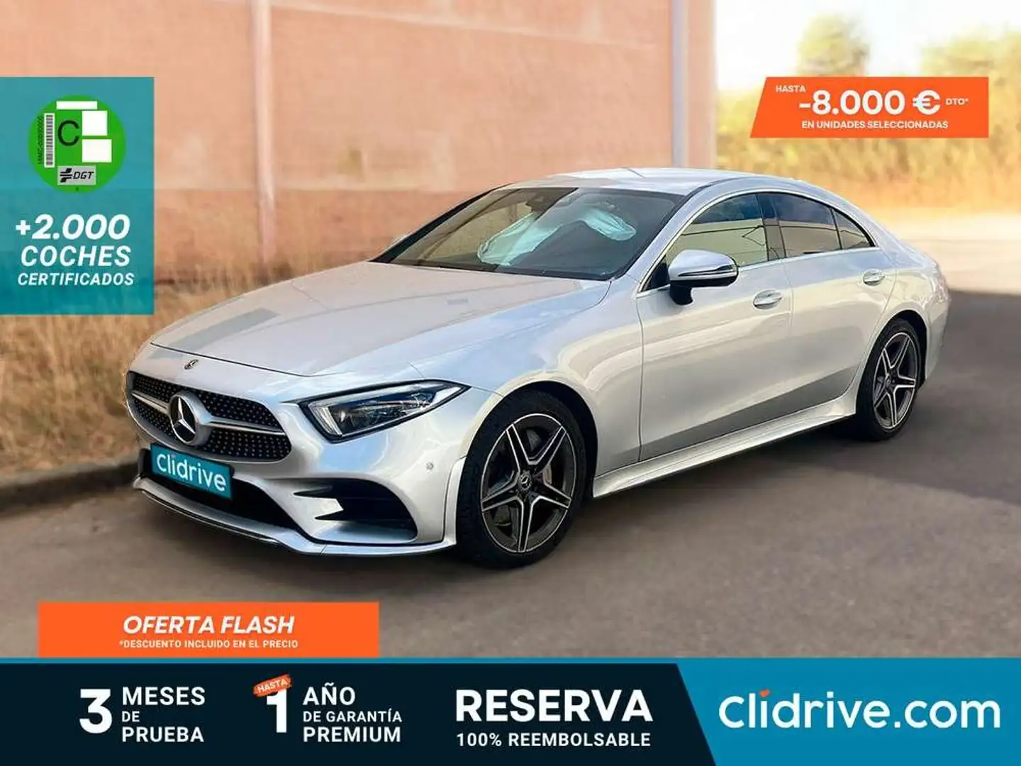 Mercedes-Benz CLS 350 350d 4Matic Aut. Gris - 1