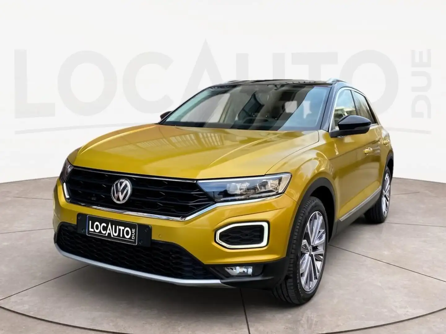 Volkswagen T-Roc 2.0 tdi Advanced 4motion dsg Giallo - 1