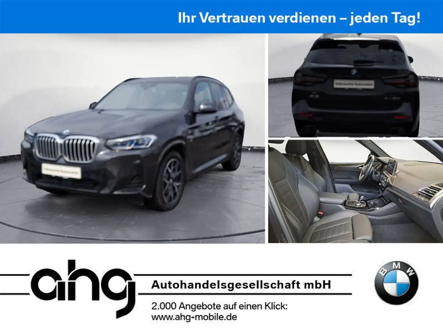BMW X3 xDrive30d AT M Sportpaket Innovationsp. EDC Grau - 1