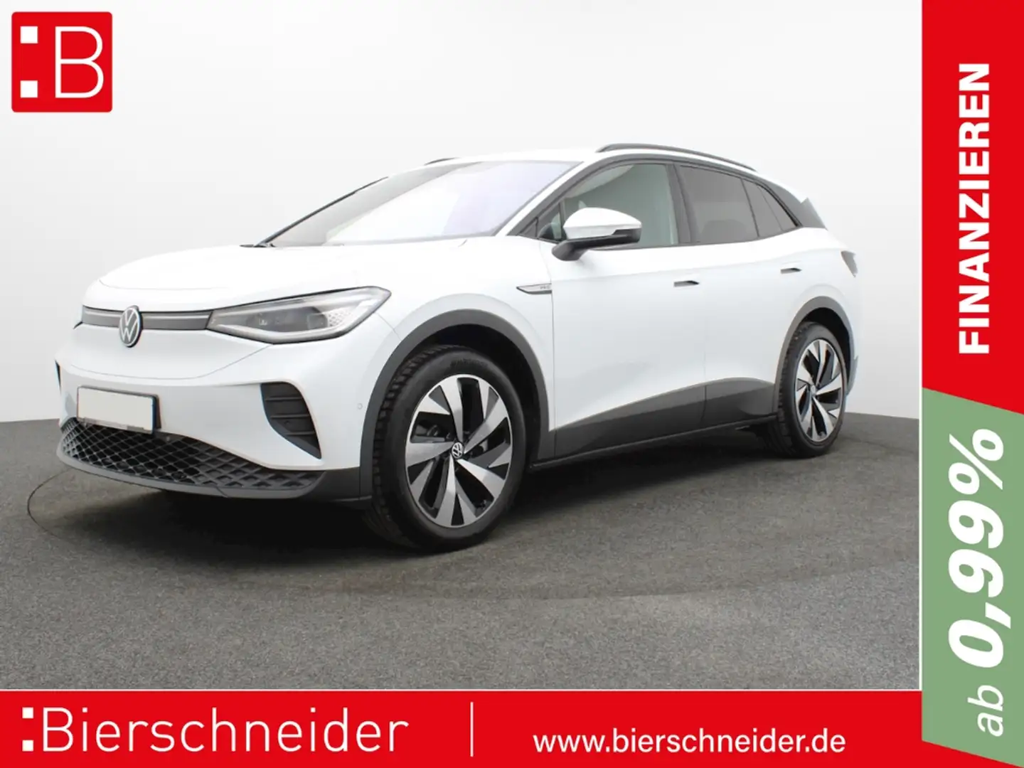 Volkswagen ID.4 Pro Performance MATRIX-LED ACC NAVI AHK 20 KEYLESS Weiß - 1