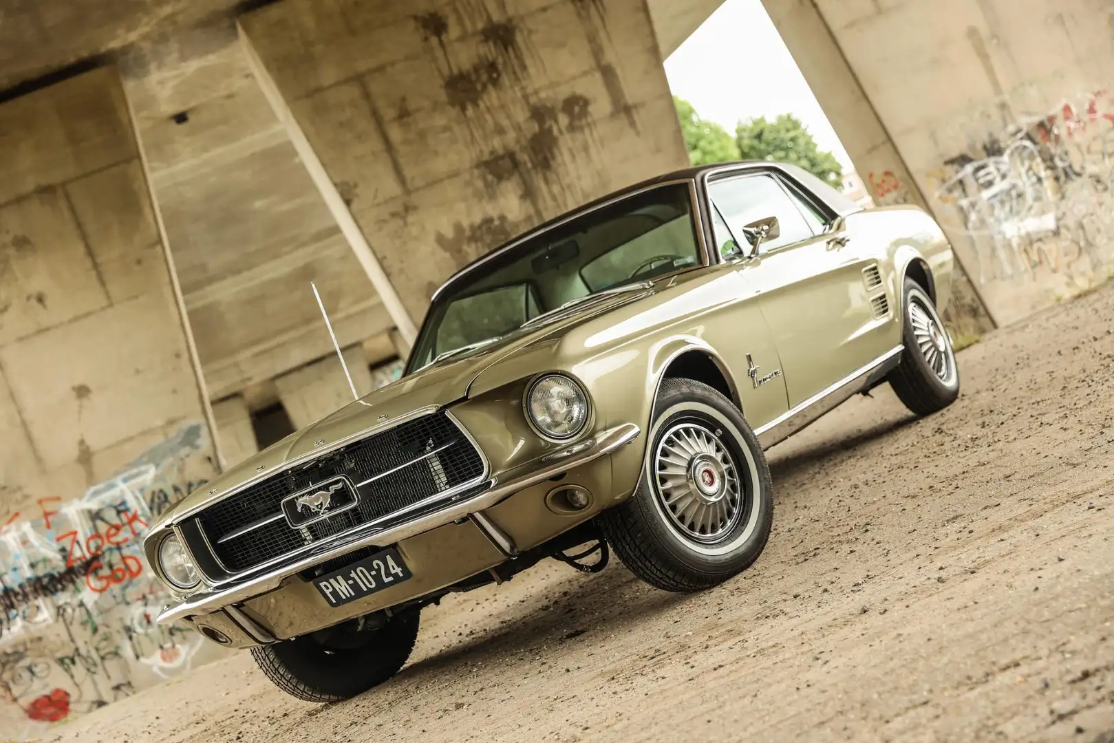 Ford Mustang Coupe Hardtop 1967 Vert - 2