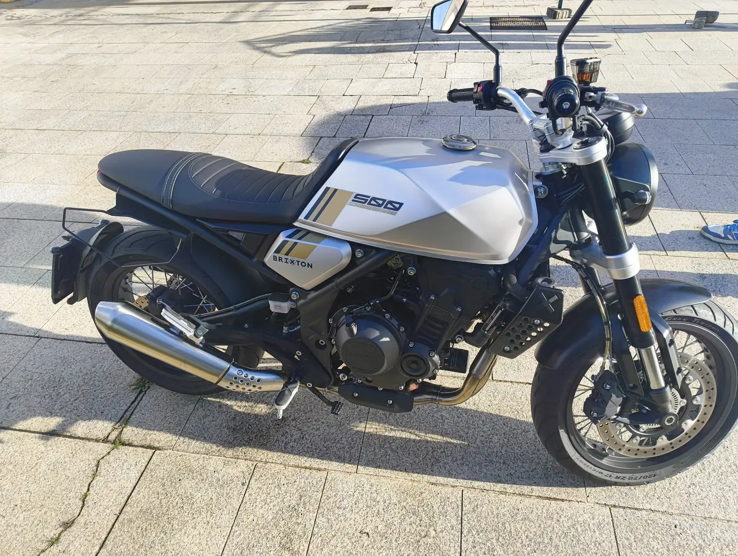 Brixton Crossfire 500 Plateado - 1