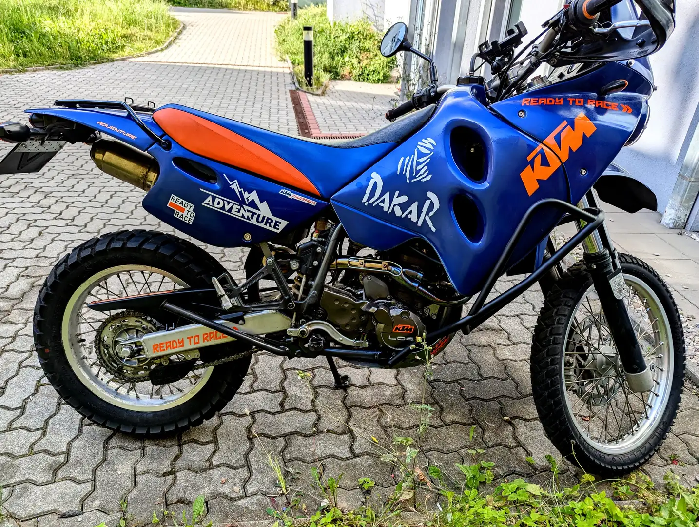 KTM 640 LC 4 Adventure Bleu - 1