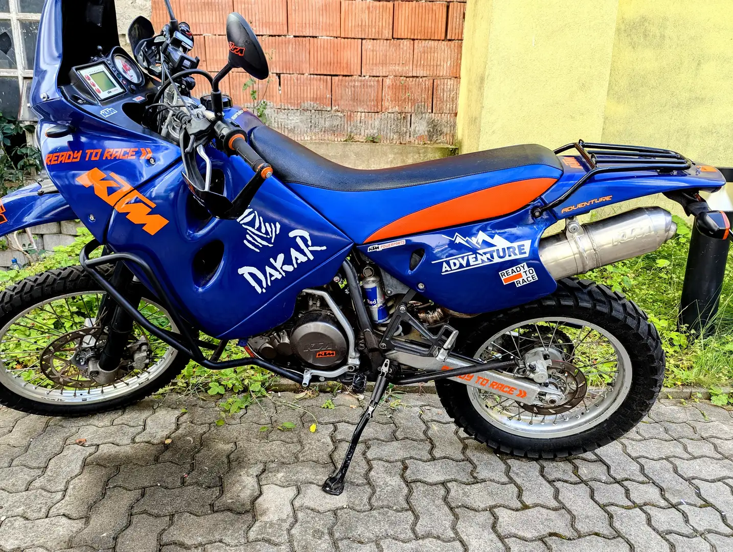 KTM 640 LC 4 Adventure Bleu - 2