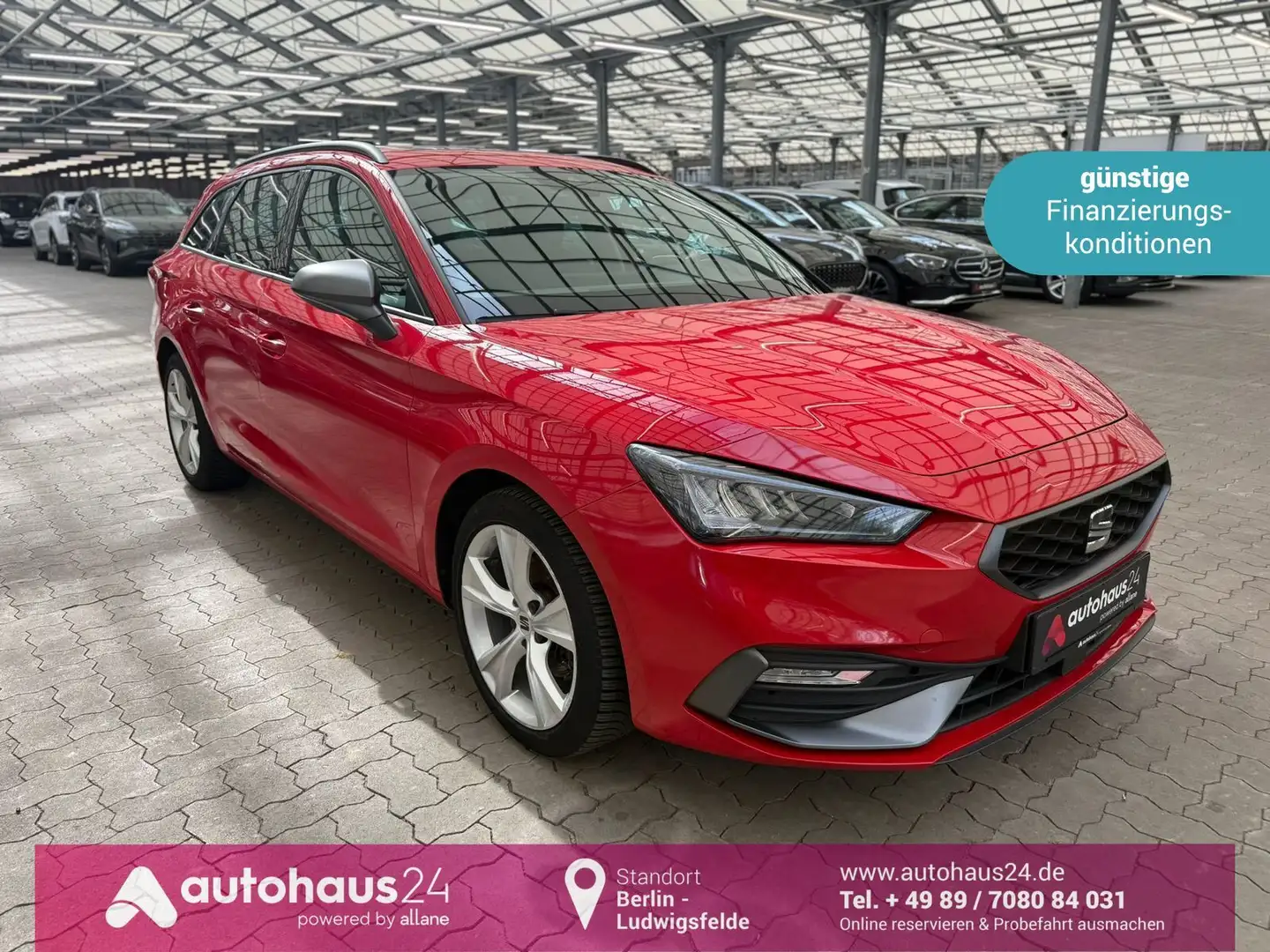 SEAT Leon ST 1.5 TSI FR  LED|Navi|PDC|Kamera Rojo - 1