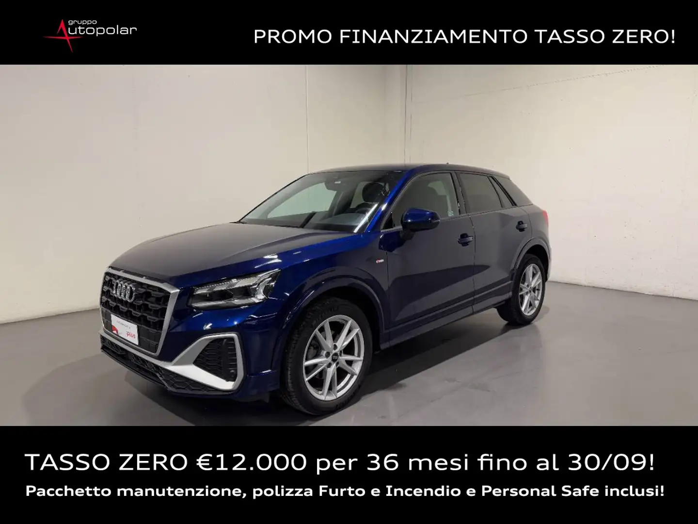 Audi Q2 35 TFSI S -TRONIC S LINE EDITION Blu/Azzurro - 1