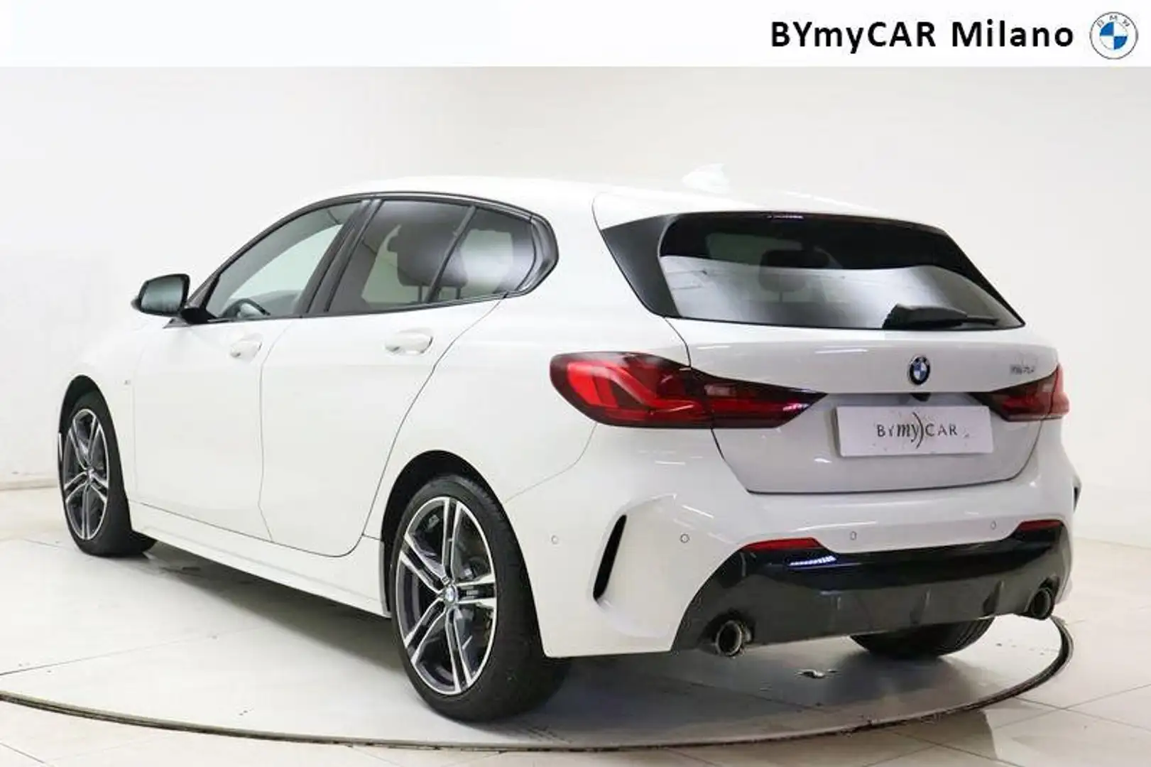 BMW 118 d Msport auto Bianco - 2