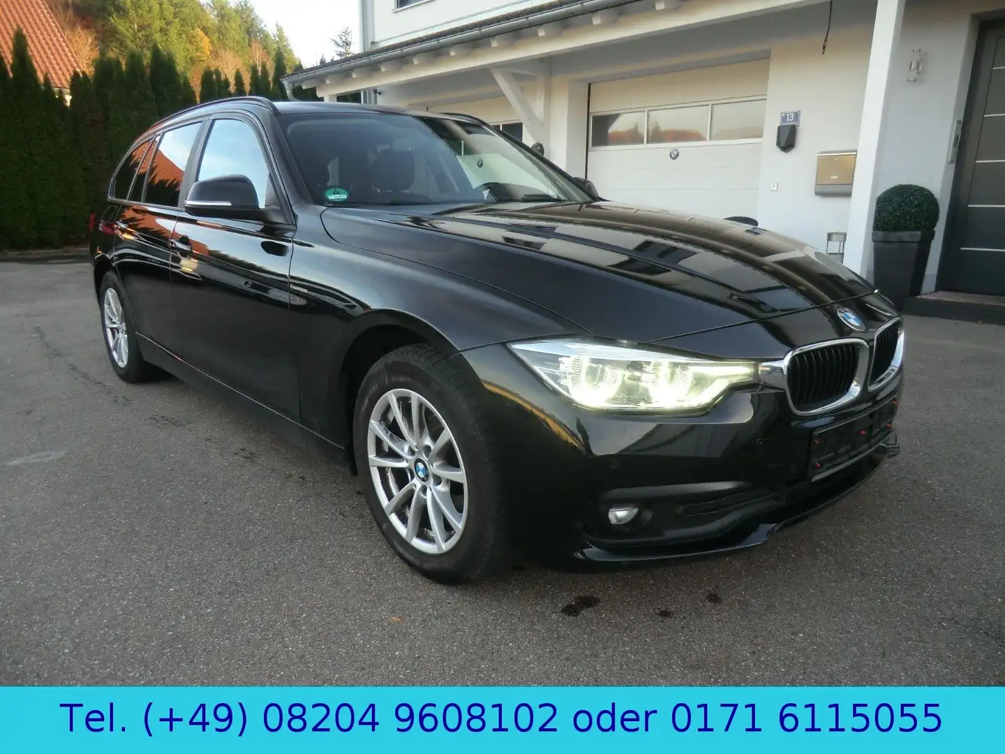 BMW 318 d Touring  Navi /LED / 2.Hand Zwart - 1