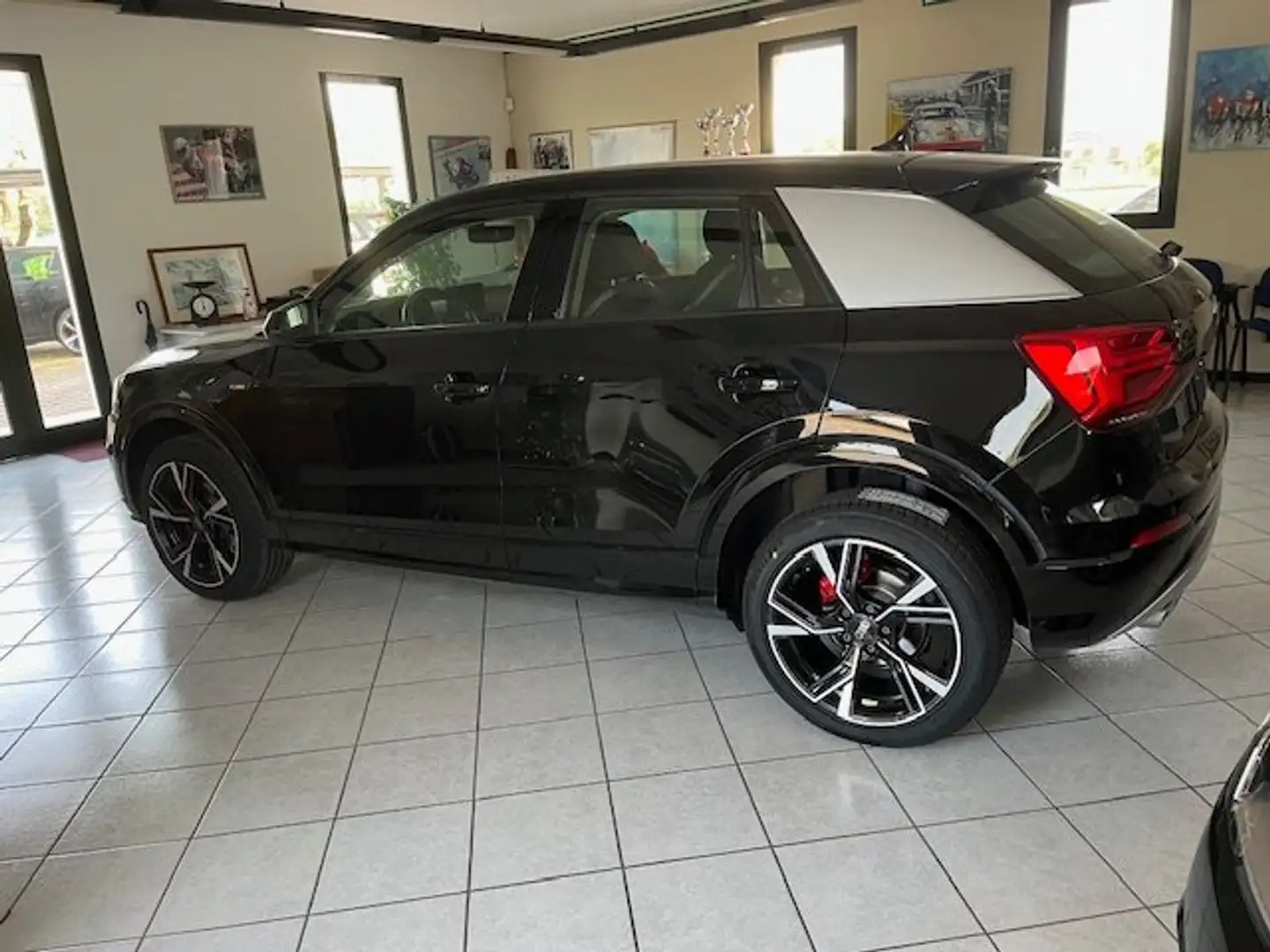 Audi Q2 Q 2 SPORT 150cv s-tron S line NAVI+LED+PORT ELETT Nero - 2