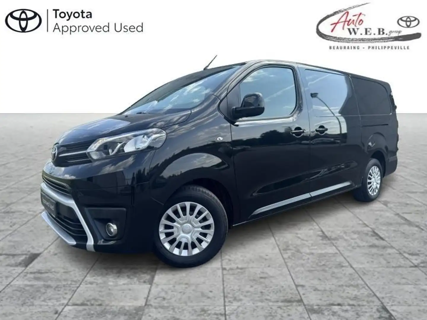 Toyota Proace LONG 2.0D 120hp 6MT Comfort Zwart - 1