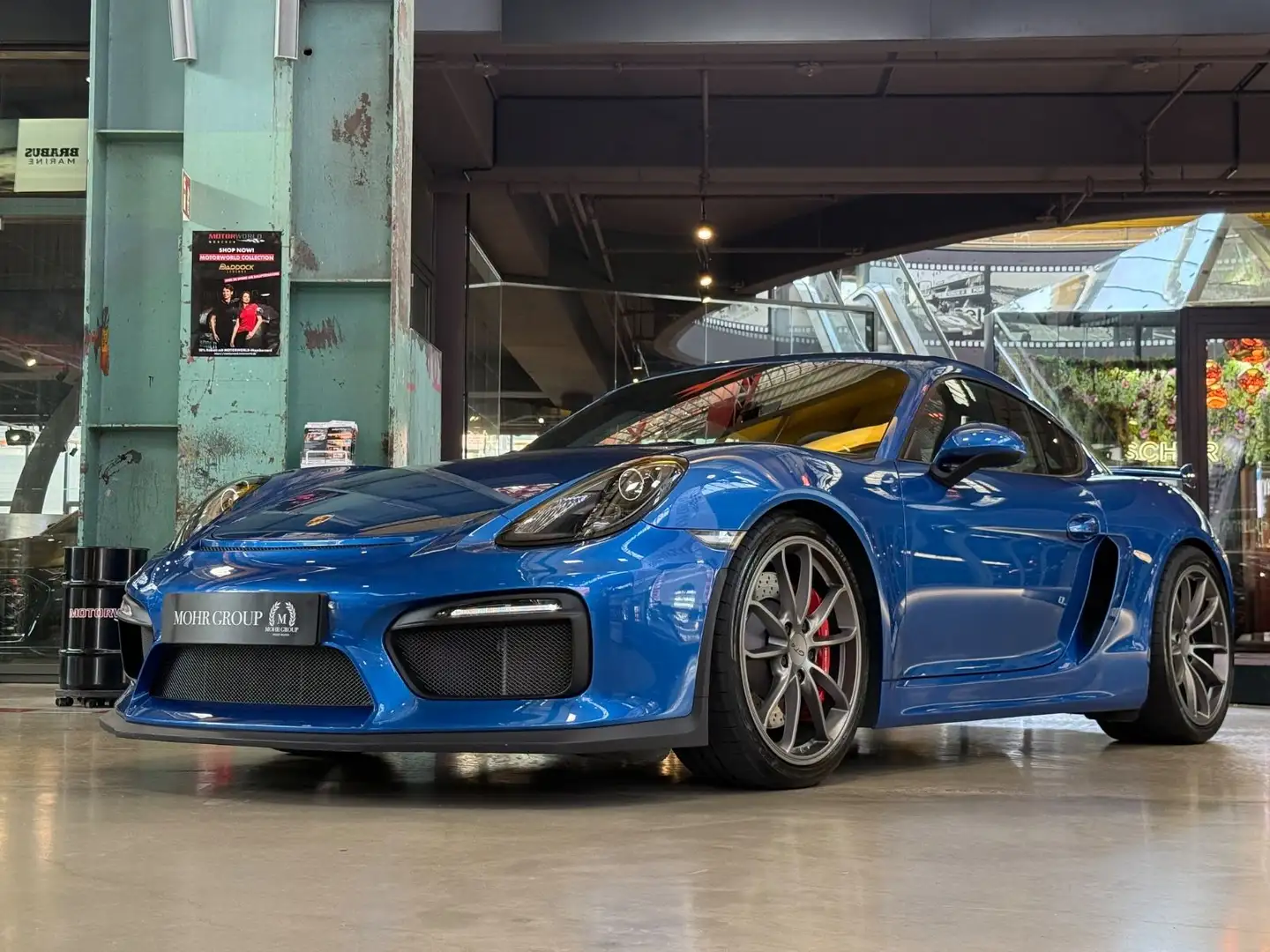 Porsche Cayman GT4/Sport-AGA/Approved 04-2026 Blau - 2