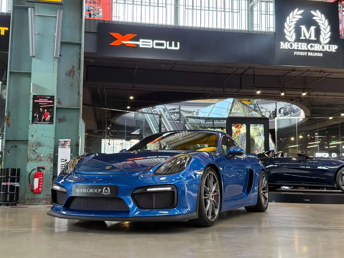 Porsche Cayman GT4/Sport-AGA/Approved 04-2026 Blau - 1