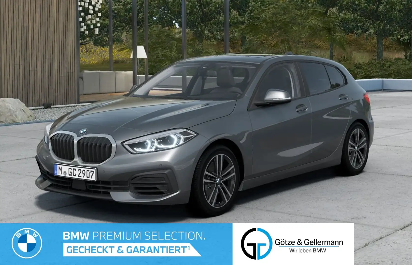 BMW 118 i Panorama Lenkradheizung Sportsitze Gris - 1