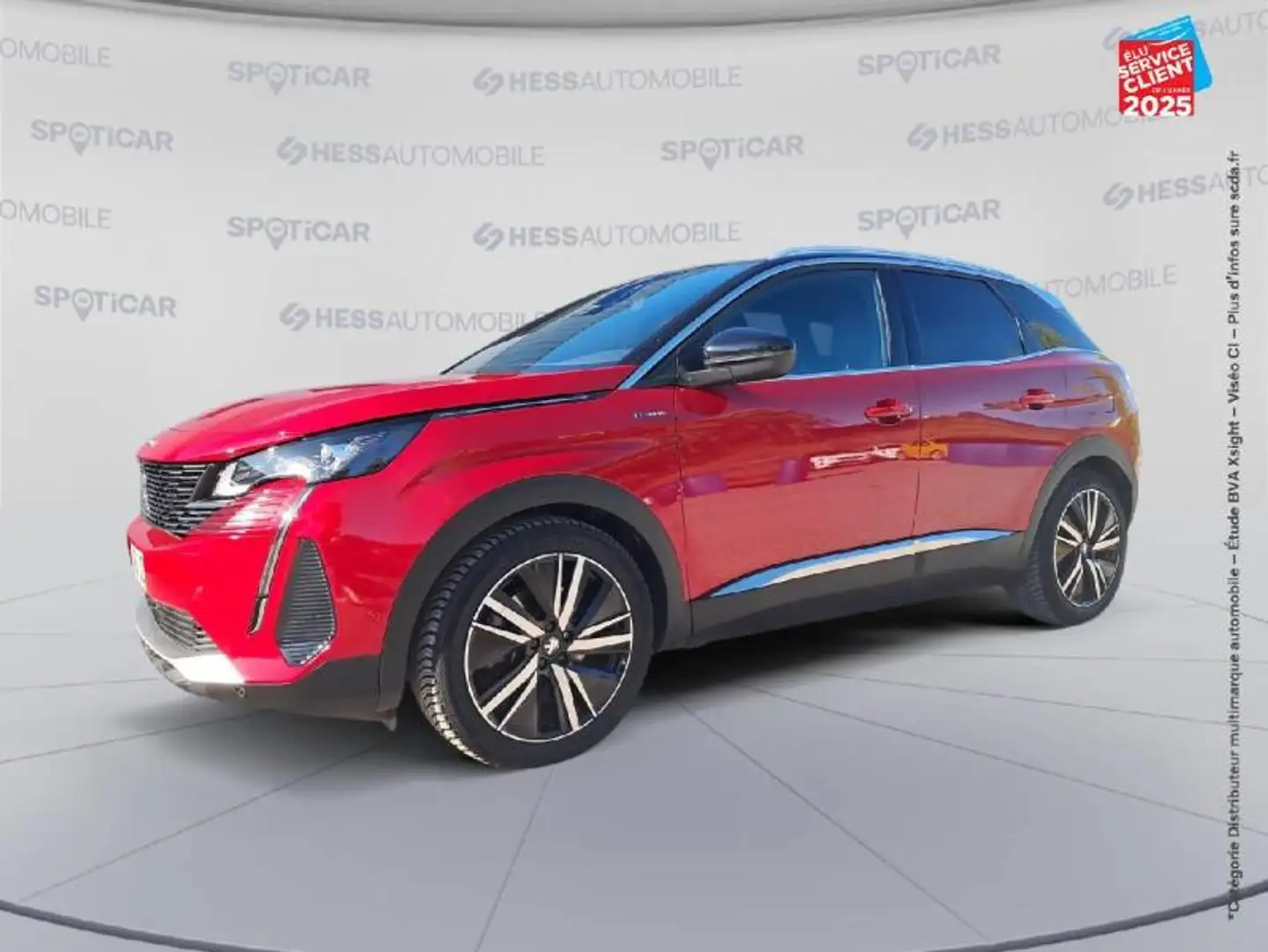 Peugeot 3008 HYBRID 225ch GT Pack e-EAT8 /Attelage Rouge - 1