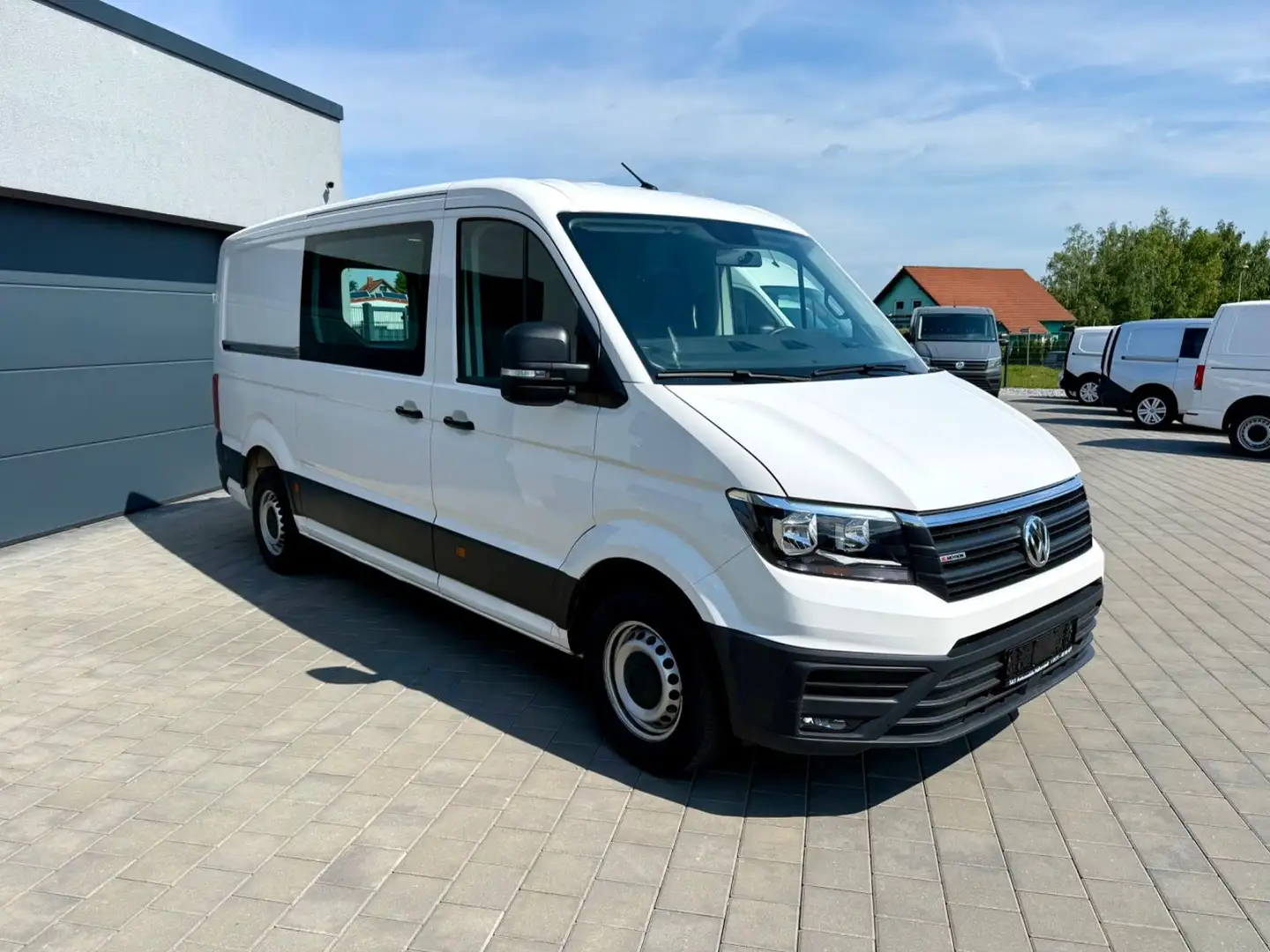 Volkswagen Crafter Kasten 35 mittellang 4MOTION Navi Klima Blanco - 1