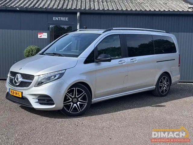 Mercedes-Benz V V250 - 2 schuifdeuren - L2H1 - Zilvergrijs - Trekh