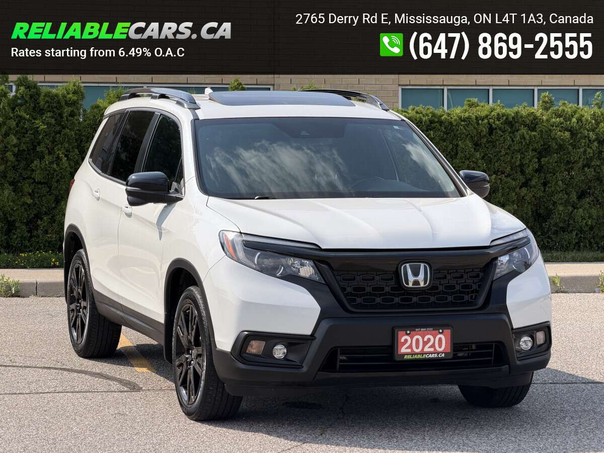 2020 Honda Passport SPORT | AWD | No-Accident | Sunroof | Honda Sensin — снимка 1