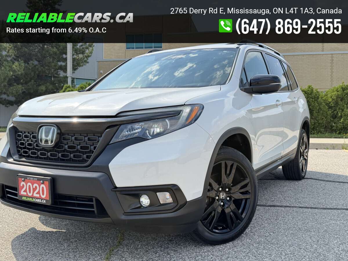 2020 Honda Passport SPORT | AWD | No-Accident | Sunroof | Honda Sensin — снимка 1