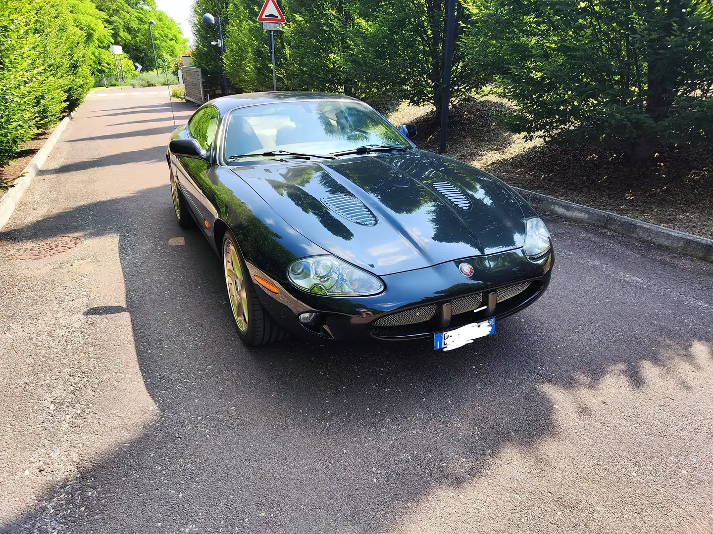 Jaguar XKR Coupe 4.0 R SPORT MOTORE E KM  ORIGINALI DA NUOVA Černá - 1