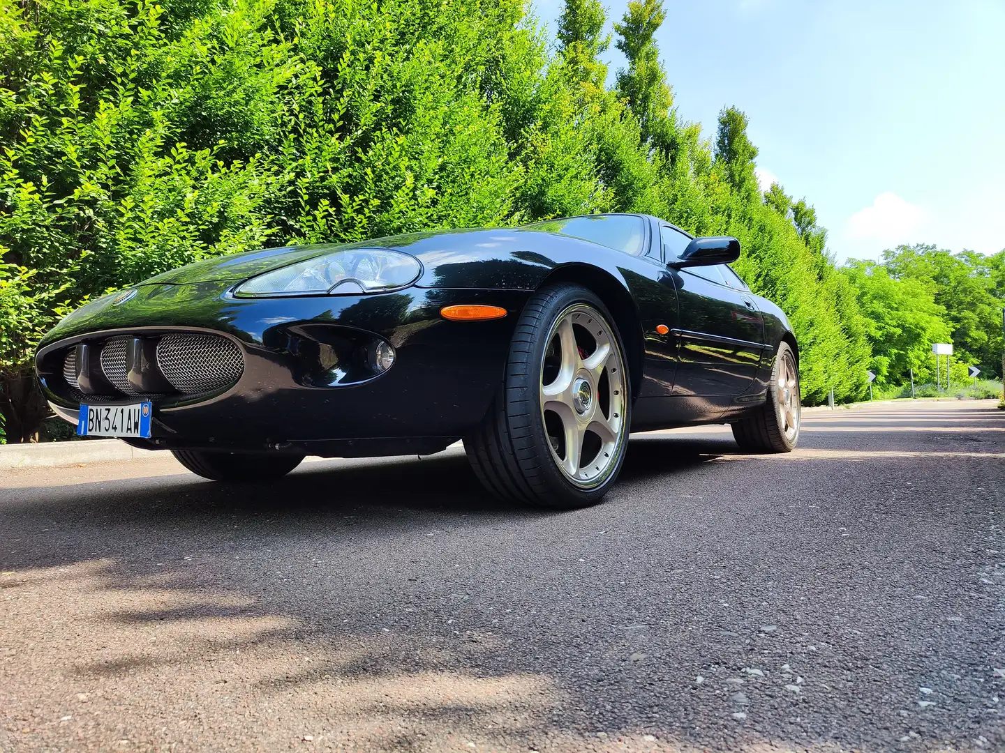 Jaguar XKR Coupe 4.0 R SPORT MOTORE E KM  ORIGINALI DA NUOVA Černá - 2