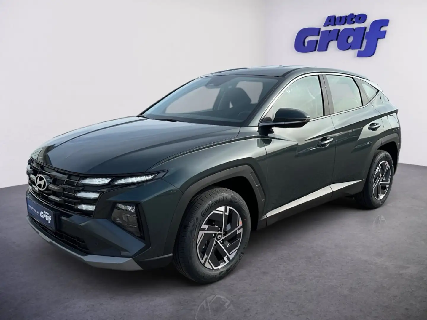 Hyundai TUCSON NX4 Smart Line 1,6 T-GDi 2WD t7bs1-P20/21 Grün - 1