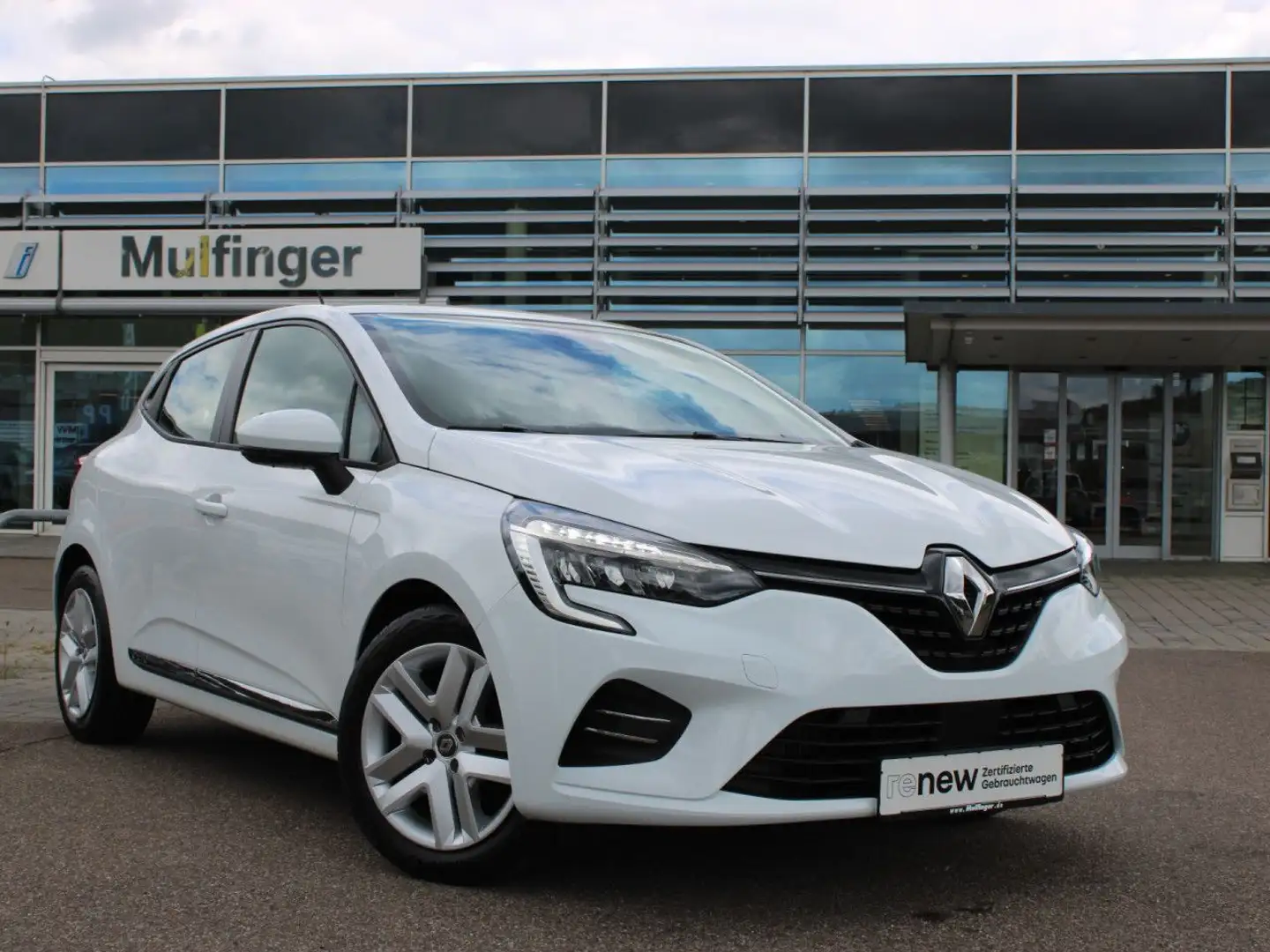 Renault Clio TCe 90 ZEN EasyLink DAB LED Tempomat Klima Wit - 2