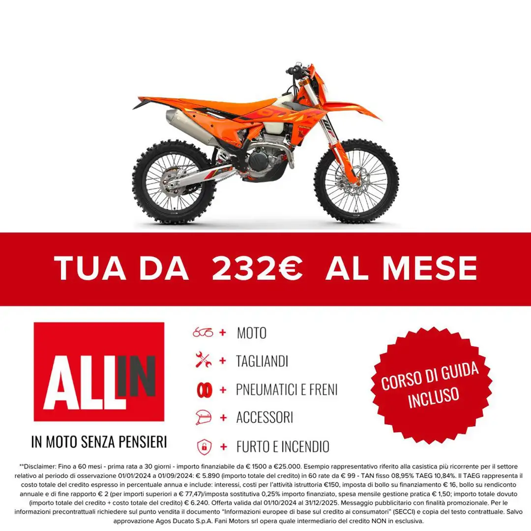 KTM 250 EXC 350 EXC-F SIX DAYS Portocaliu - 2